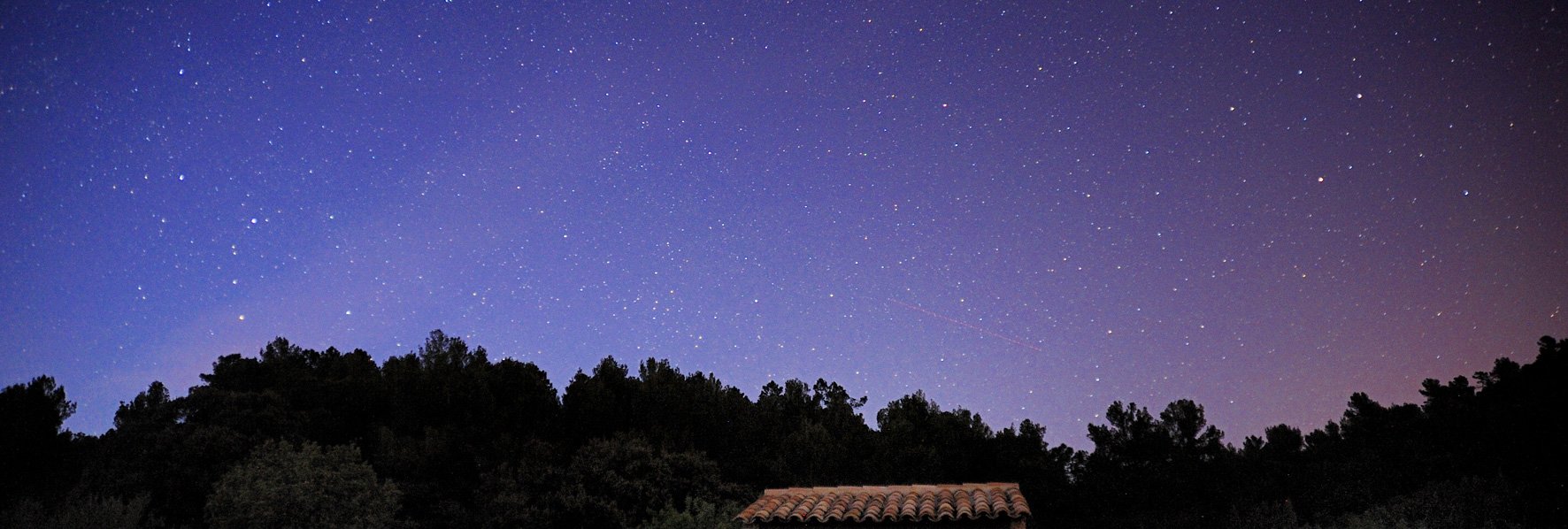 Ciel et observatoire © Dominique Laugé