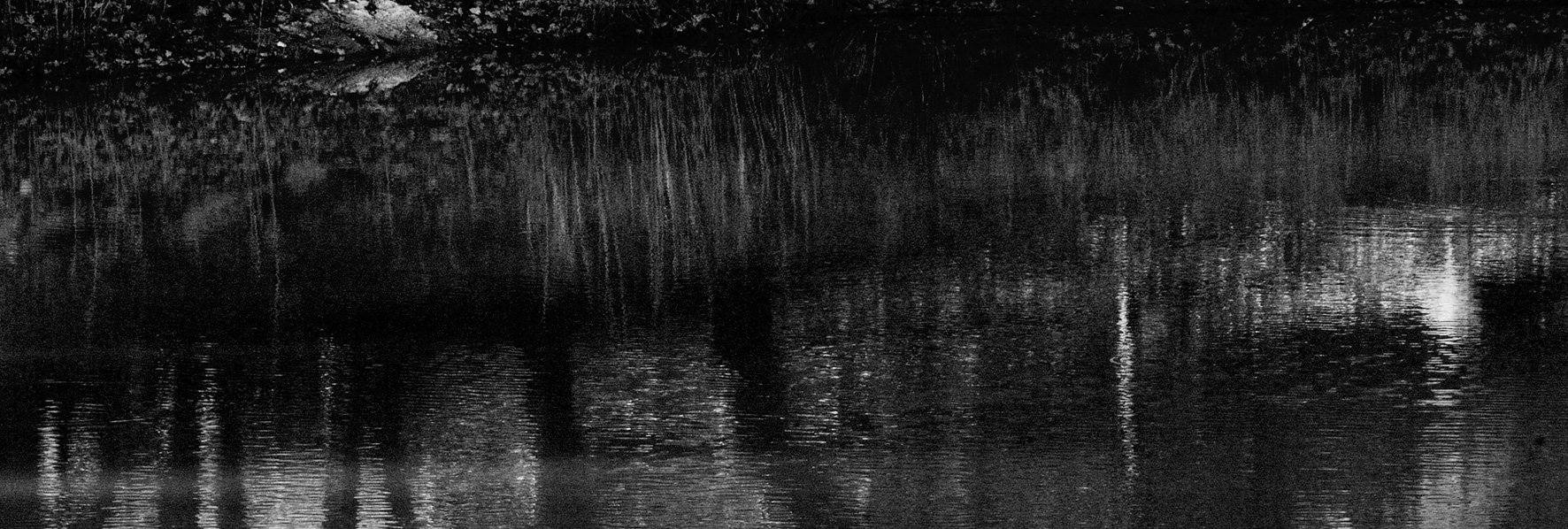 Reflet dans le lac du bas © Dominique Laugé